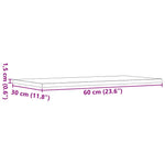 Vegghyller 4 Stk Artisan Eik 60X30X1,5 Cm Konstruert Tre
