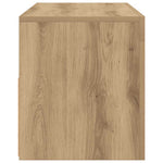 Tv-Benk Med Led-Lys Artisan Eik 90X35X40 Cm Konstruert Tre