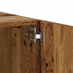 Tv-Benk Gammelt Tre 100X35X40 Cm Konstruert Tre