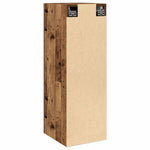 Tv-Benk Gammelt Tre 30,5X30X90 Cm Konstruert Tre