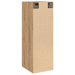 Tv-Benk Artisan Eik 30,5X30X90 Cm Konstruert Tre