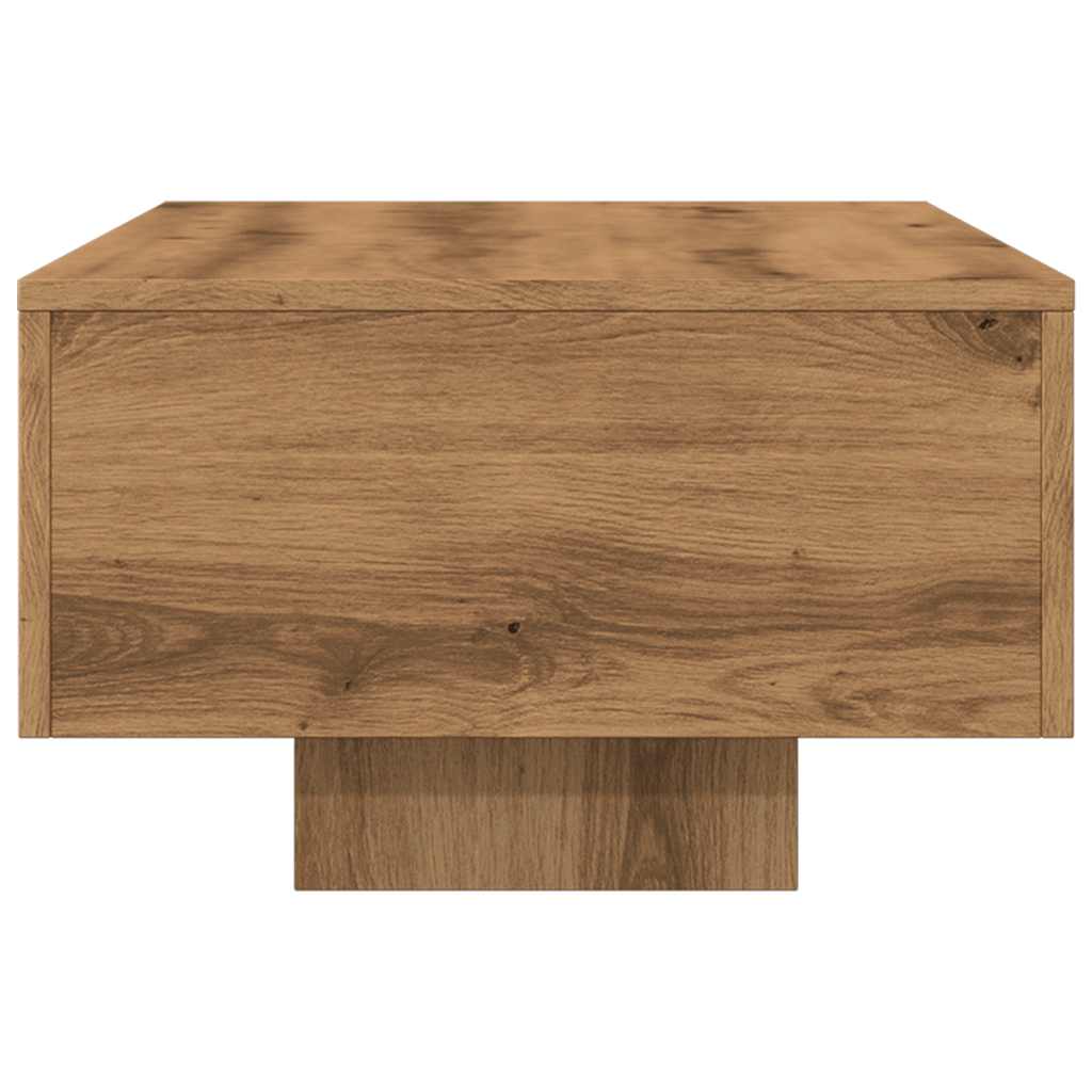 Salongbord Artisan Eik 100X49,5X31 Cm Konstruert Tre