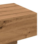 Salongbord Artisan Eik 100X49,5X31 Cm Konstruert Tre