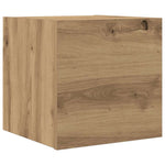 Vegghengt Tv-Benk Artisan Eik 30,5X30X30 Cm