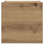 Vegghengt Tv-Benk Artisan Eik 30,5X30X30 Cm