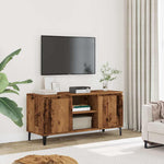 Tv-Benk Gammelt Tre 102X35X50 Cm Konstruert Tre