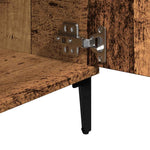 Tv-Benk Gammelt Tre 102X35X50 Cm Konstruert Tre