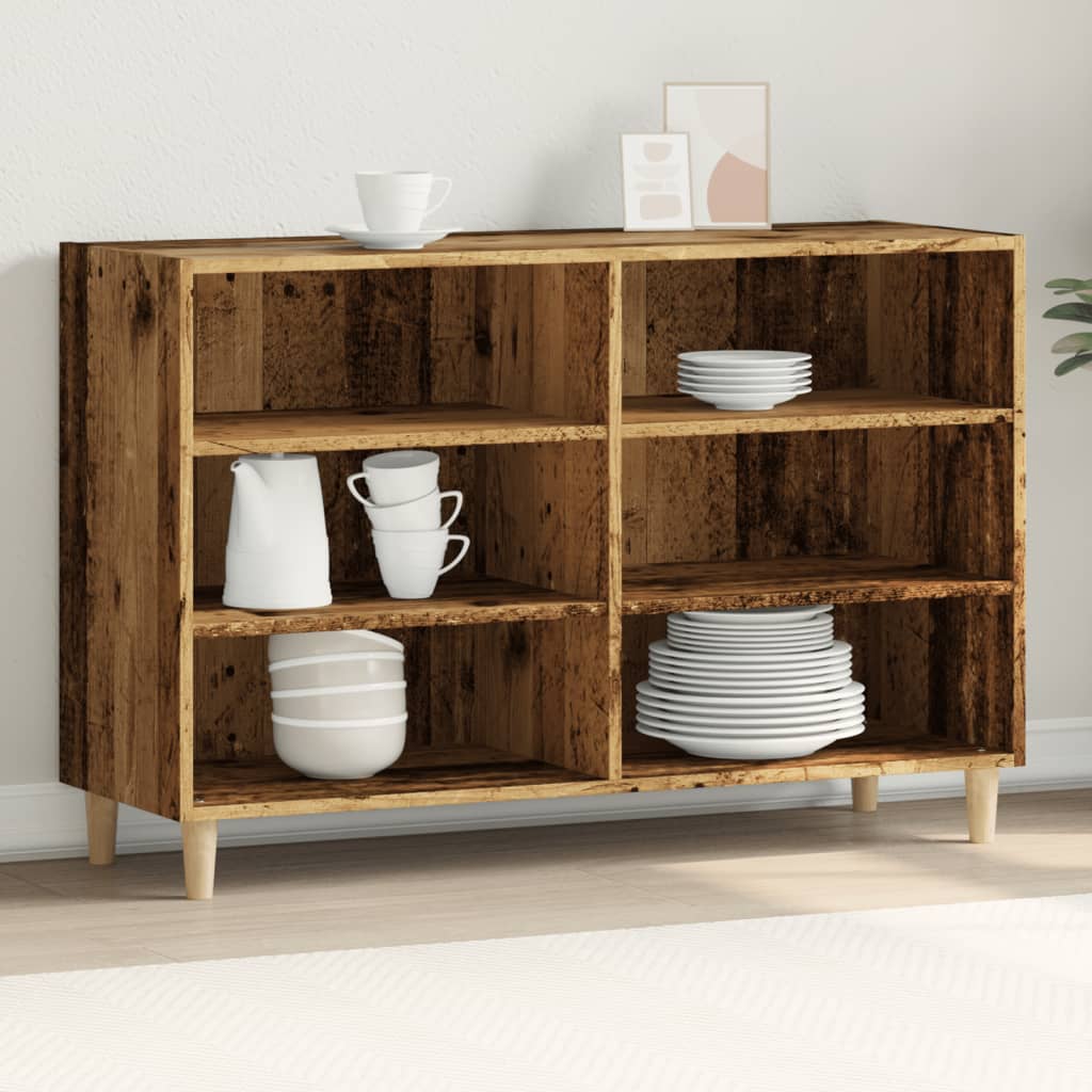 Skjenk Gammelt Tre 103,5X35X70 Cm Konstruert Tre