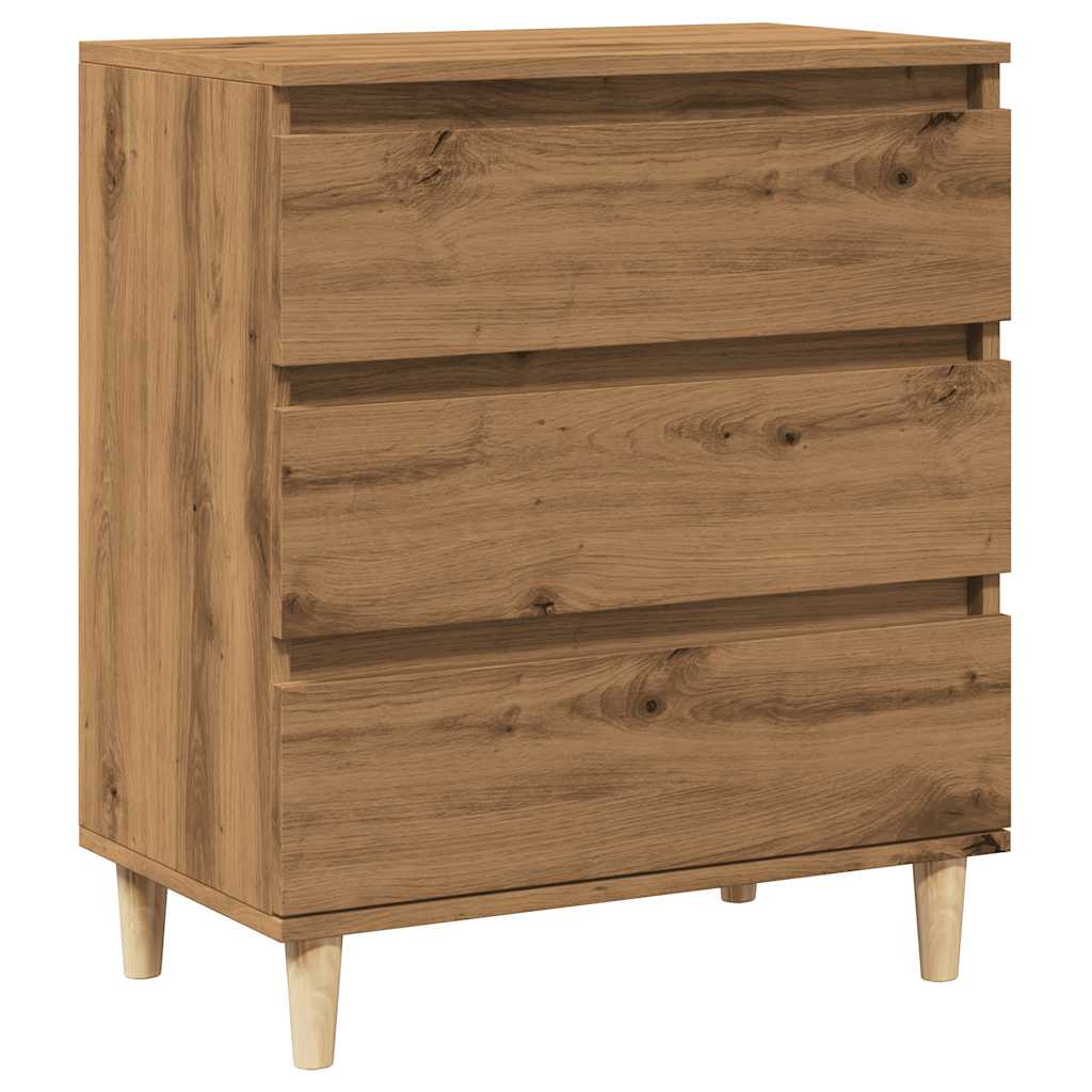 Skjenk Artisan Eik 60X35X70 Cm Konstruert Tre