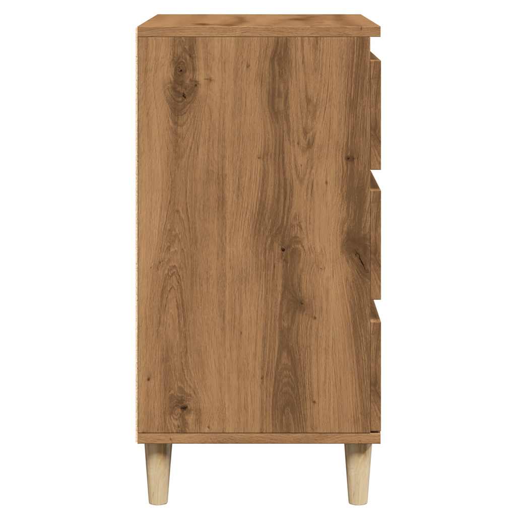 Skjenk Artisan Eik 60X35X70 Cm Konstruert Tre