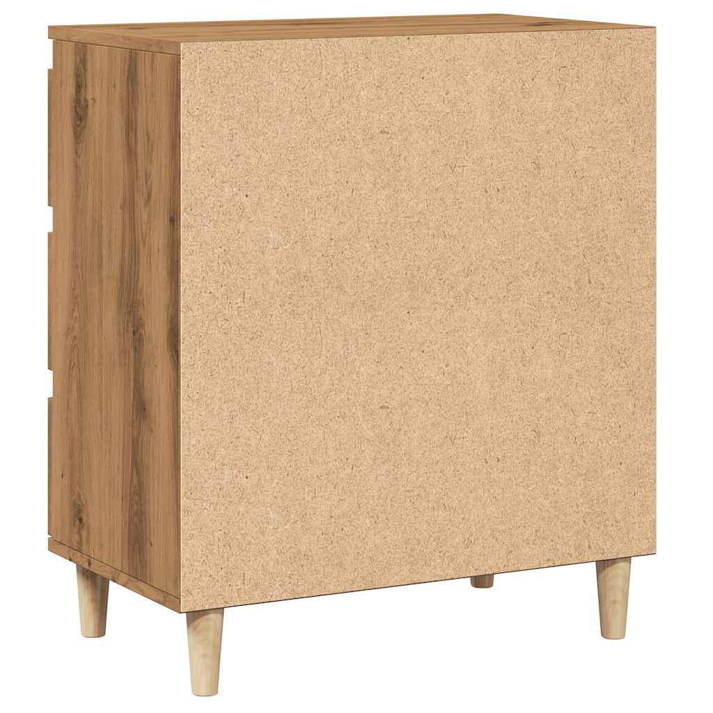 Skjenk Artisan Eik 60X35X70 Cm Konstruert Tre