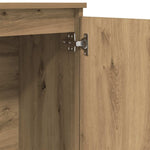 Skjenk Artisan Eik 102X35X70 Cm Konstruert Tre