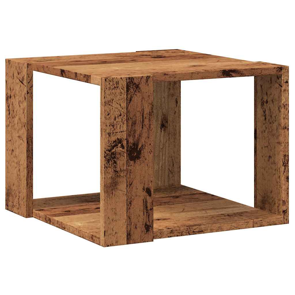 Salongbord Gammelt Tre 40X40X30 Cm Konstruert Tre