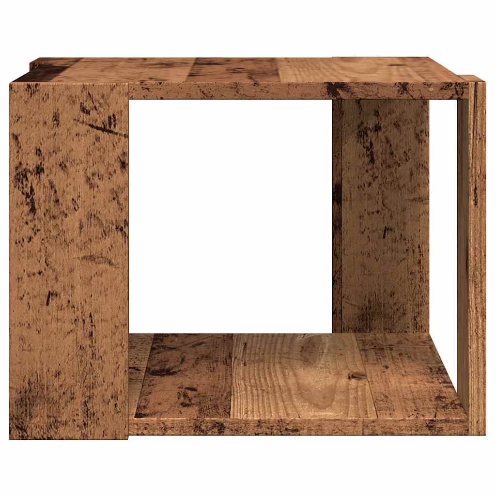 Salongbord Gammelt Tre 40X40X30 Cm Konstruert Tre