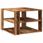 Salongbord Gammelt Tre 58X58X40 Cm Konstruert Tre