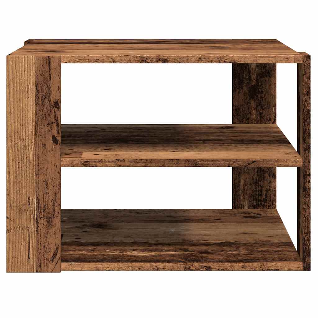 Salongbord Gammelt Tre 58X58X40 Cm Konstruert Tre