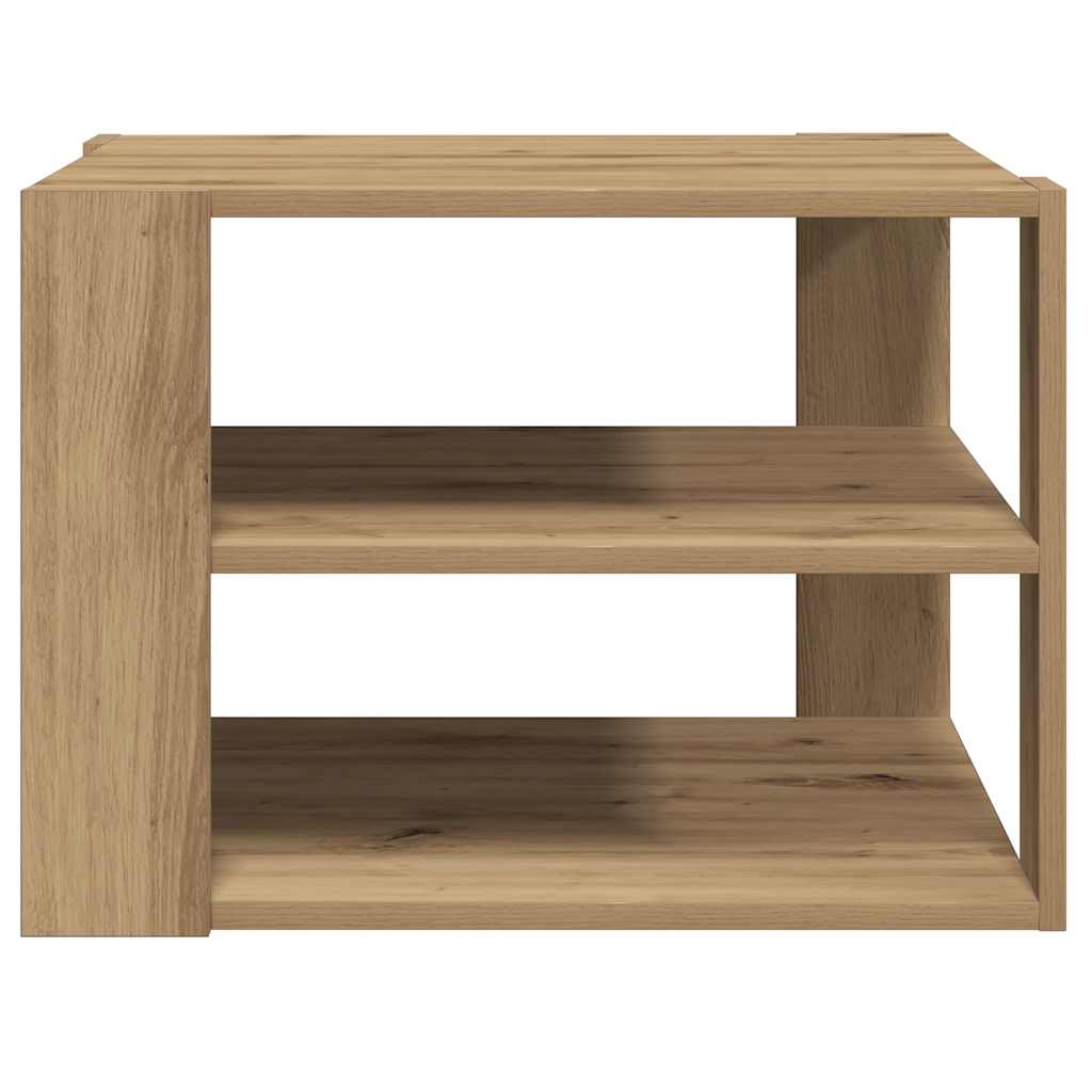 Salongbord Artisan Eik 58X58X40 Cm Konstruert Tre