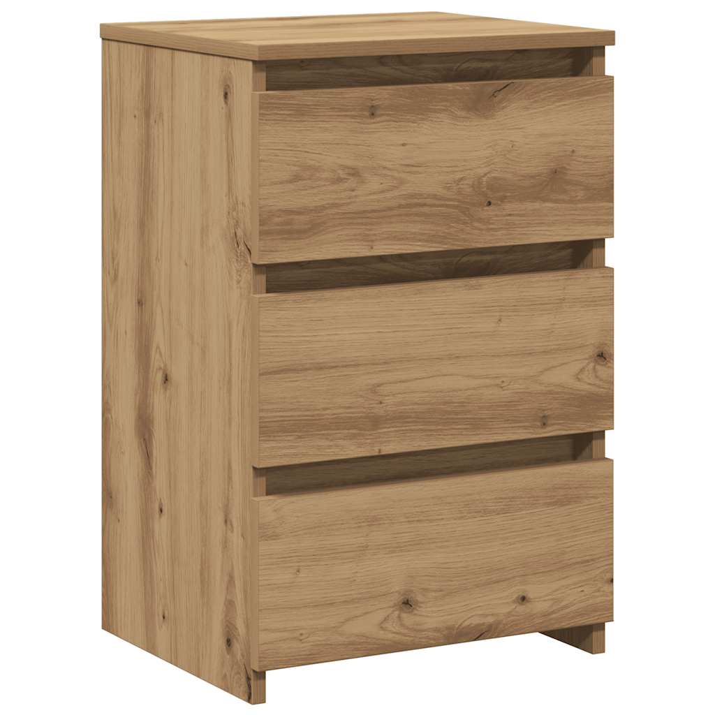 Nattbord Artisan Eik 40X35X62,5 Cm Konstruert Tre