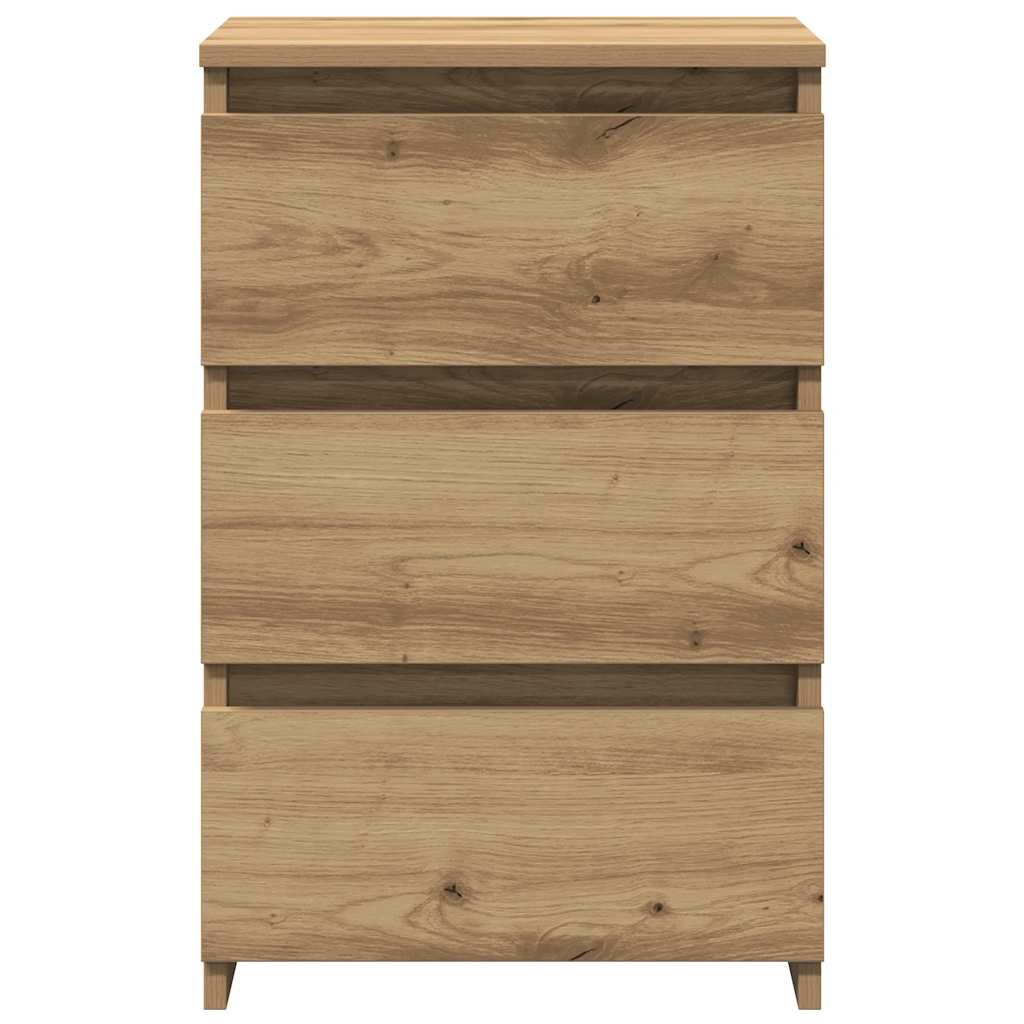 Nattbord Artisan Eik 40X35X62,5 Cm Konstruert Tre