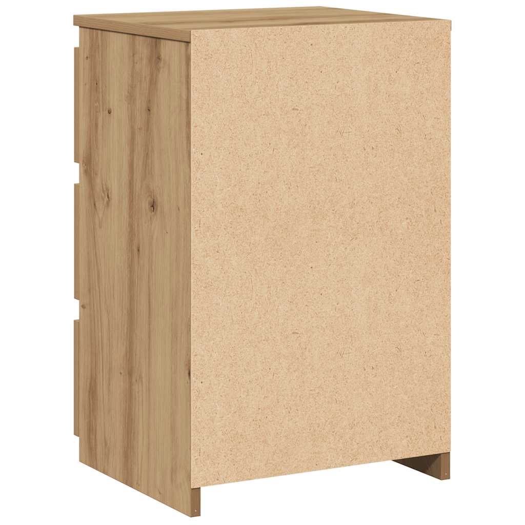 Nattbord Artisan Eik 40X35X62,5 Cm Konstruert Tre