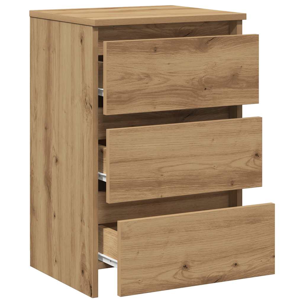 Nattbord Artisan Eik 40X35X62,5 Cm Konstruert Tre