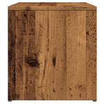 Sidebord Gammelt Tre 59X36X38 Cm Konstruert Tre