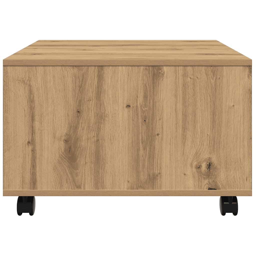 Salongbord Artisan Eik 60X60X38 Cm Konstruert Tre