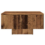 Salongbord Gammelt Tre 60X60X31,5 Cm Konstruert Tre