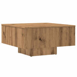 Salongbord Artisan Eik 60X60X31,5 Cm Konstruert Tre