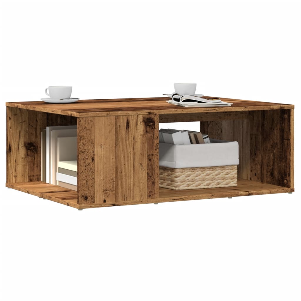 Salongbord Gammelt Tre 90X67X33 Cm Konstruert Tre