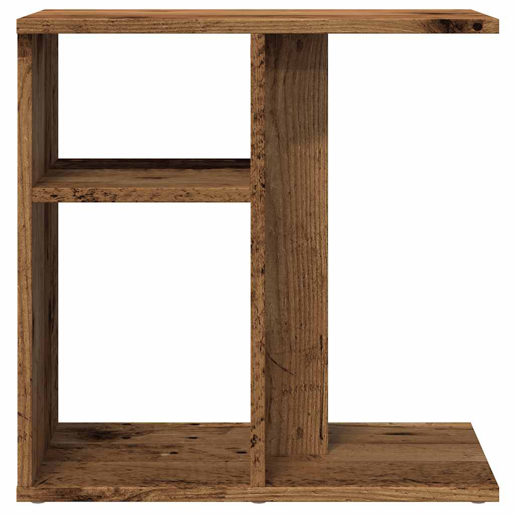 Sidebord Gammelt Tre 50X30X50 Cm Konstruert Tre