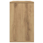 Sidebord Artisan Eik 50X30X50 Cm Konstruert Tre