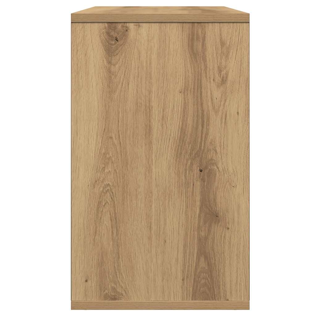 Sidebord Artisan Eik 50X30X50 Cm Konstruert Tre