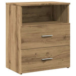 Nattbord 2 Stk Artisan Eik 50X32X60 Cm Konstruert Tre
