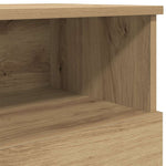 Nattbord 2 Stk Artisan Eik 50X32X60 Cm Konstruert Tre
