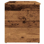 Oppbevaringskiste Gammelt Tre 84X42X46 Cm Konstruert Tre