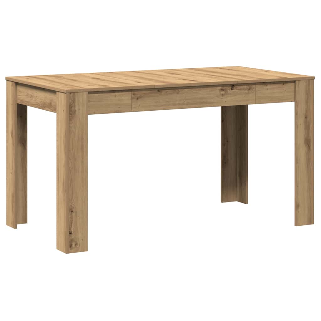 Spisebord Artisan Eik 140X74,5X76 Cm Konstruert Tre