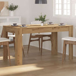 Spisebord Artisan Eik 140X74,5X76 Cm Konstruert Tre