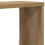 Vegghyller Kube 2 Stk Artisan Eik 100X15X30 Cm Konstruert Tre