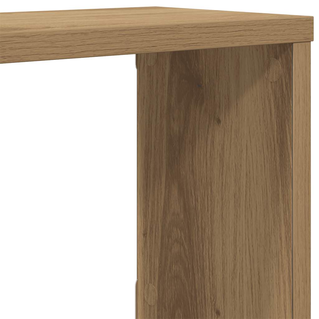 Vegghyller Kube 2 Stk Artisan Eik 100X15X30 Cm Konstruert Tre