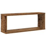 Vegghyller Kube 4 Stk Gammelt Tre 60X15X23 Cm Konstruert Tre