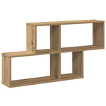 Vegghylle Artisan Eik 100X18X53 Cm Konstruert Tre