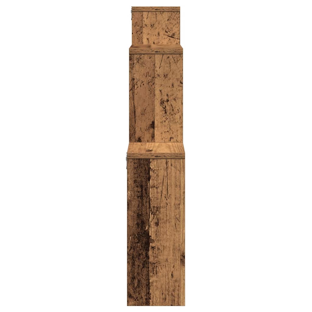 Vegghylle Gammelt Tre 80X15X78,5 Cm Konstruert Tre