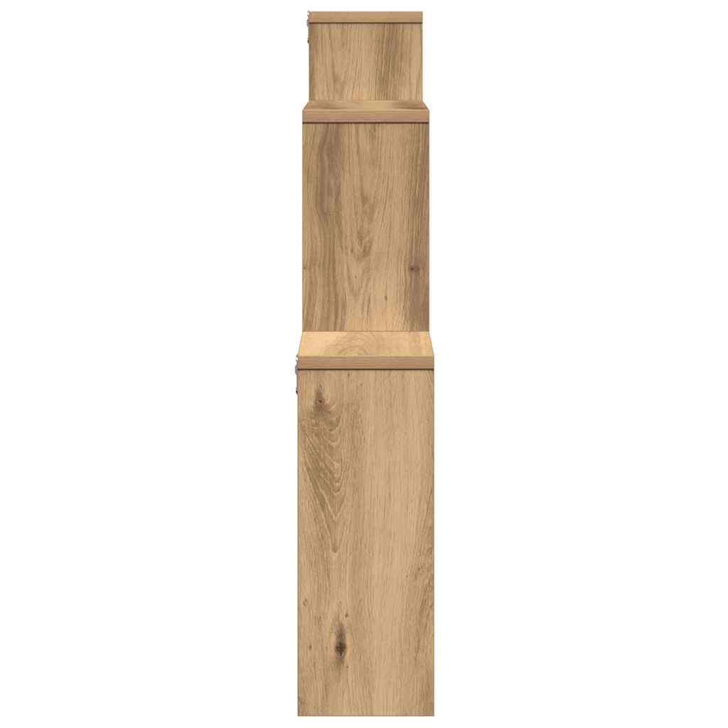 Vegghylle Artisan Eik 80X15X78,5 Cm Konstruert Tre