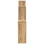Vegghylle Artisan Eik 80X15X78,5 Cm Konstruert Tre