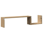 Vegghyller 2 Stk Artisan Eik 100X15X20 Cm Konstruert Tre
