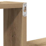 Vegghyller 2 Stk Artisan Eik 100X15X20 Cm Konstruert Tre