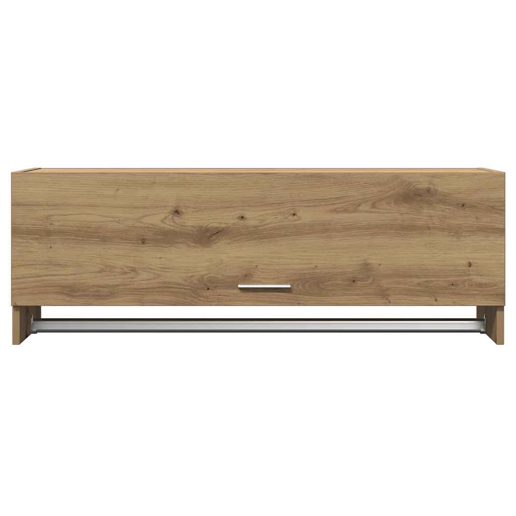 Garderobe Artisan Eik 100X32,5X35 Cm Konstruert Tre