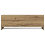 Garderobe Artisan Eik 100X32,5X35 Cm Konstruert Tre