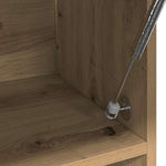 Garderobe Artisan Eik 100X32,5X35 Cm Konstruert Tre